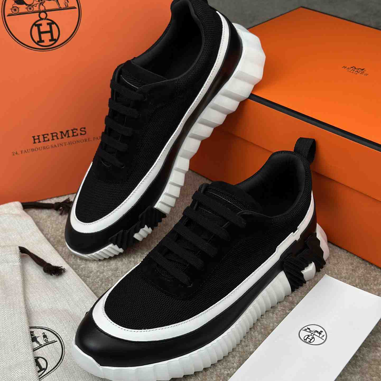 Hermes Bouncing Sneaker - FashionPlug