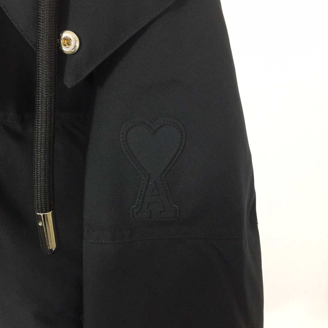 Ami De Coeur Patch Down Jacket - FashionPlug