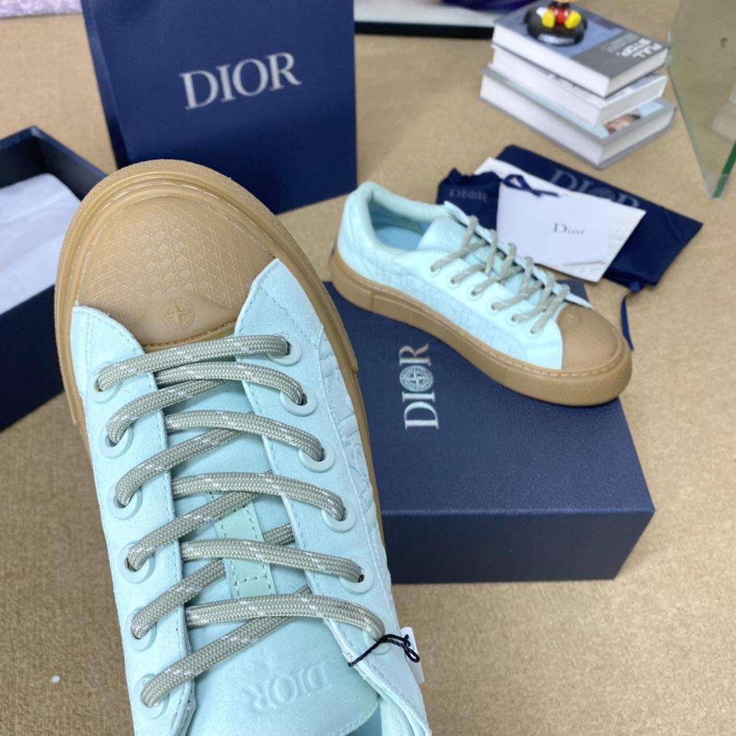 Dior And STONE ISLAND B33 Sneaker   - FashionPlug