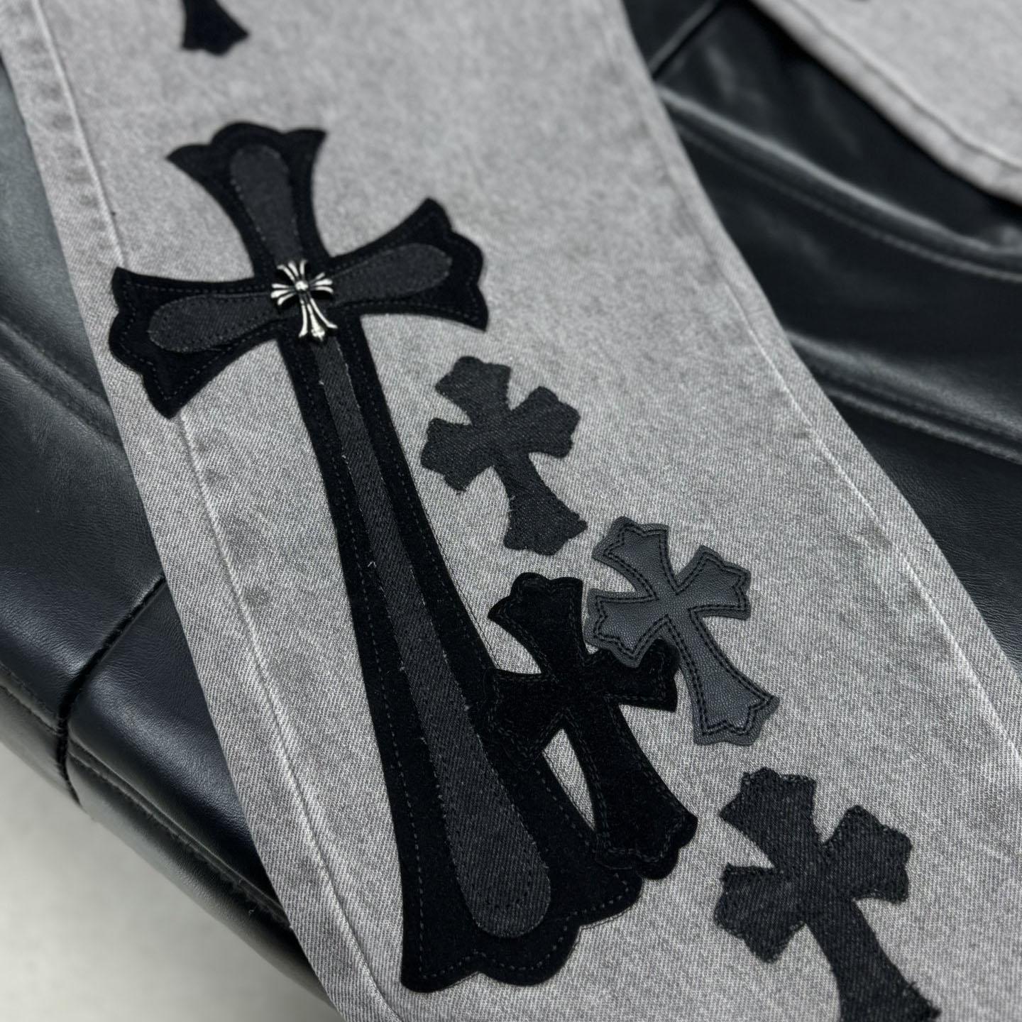 Chrome Heart X SexRecords Jeans - FashionPlug