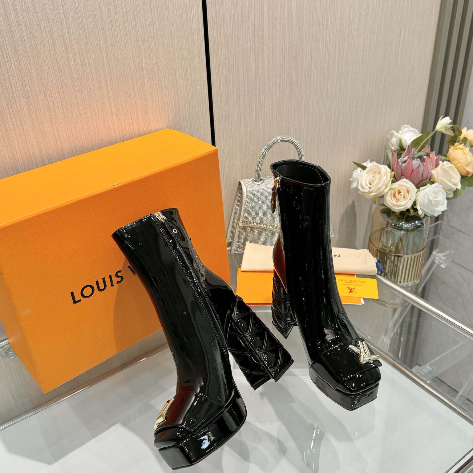 Louis Vuitton Shake Platform Ankle - FashionPlug