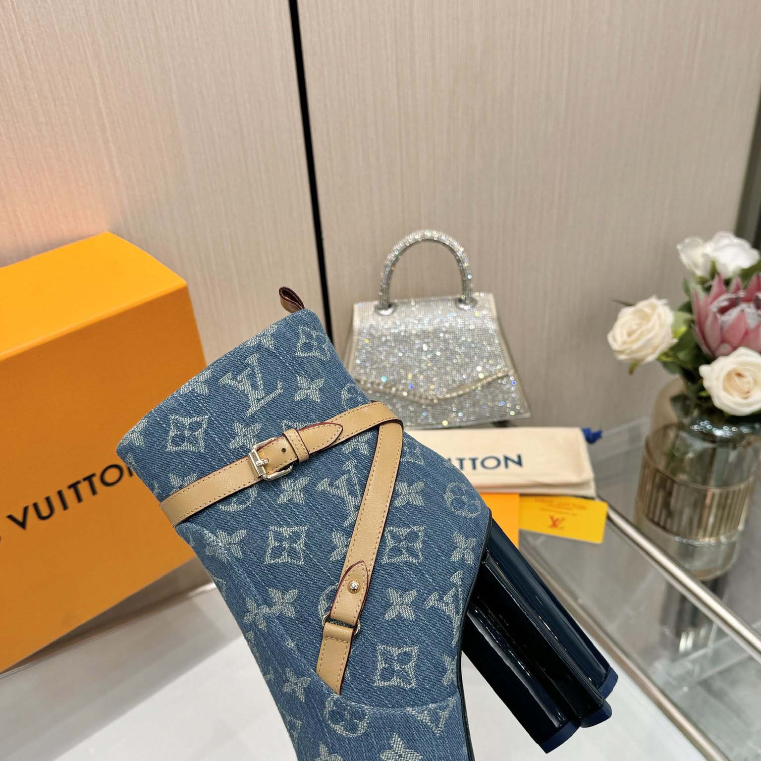 Louis Vuitton Silhouette Ankle Boot - FashionPlug