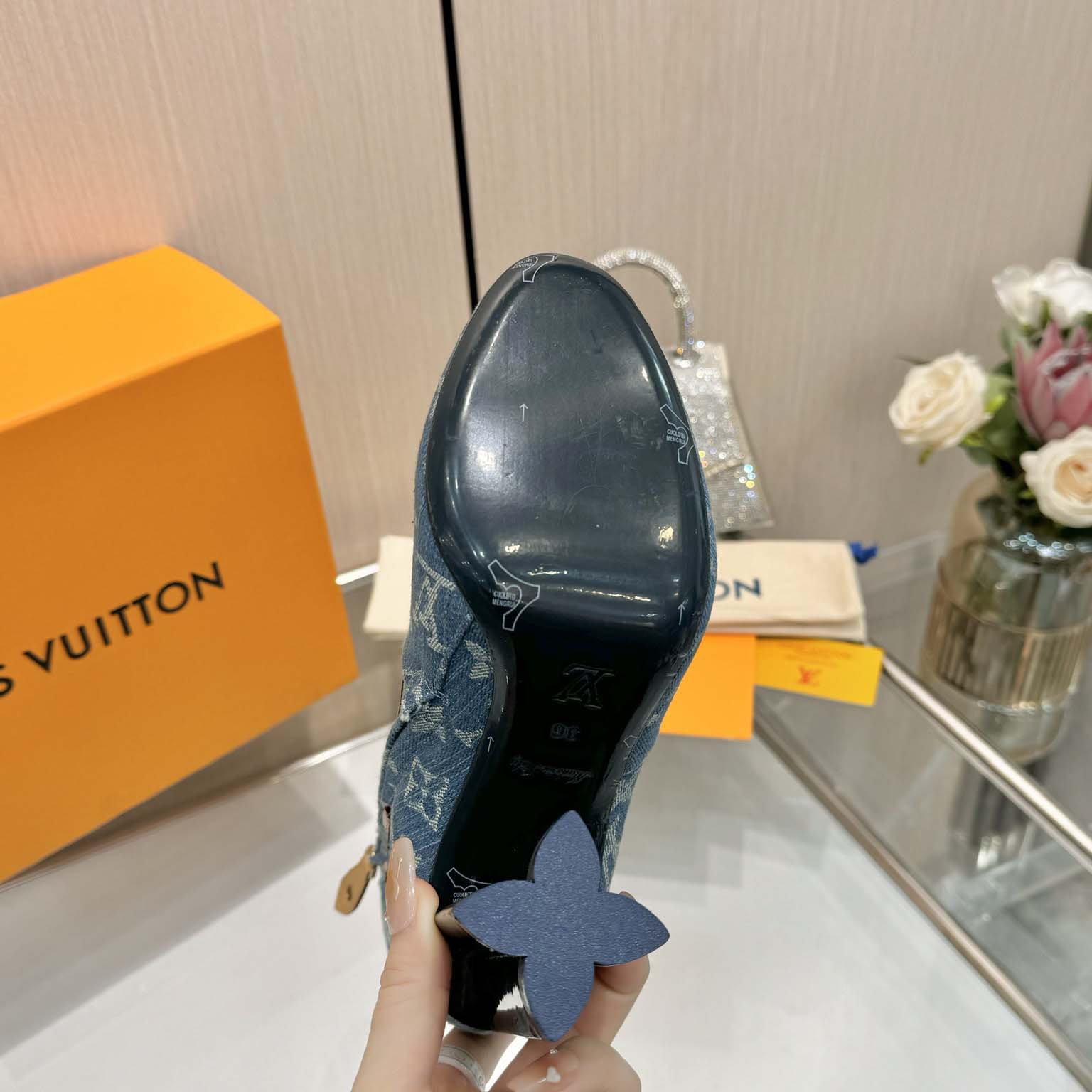 Louis Vuitton Silhouette Ankle Boot - FashionPlug
