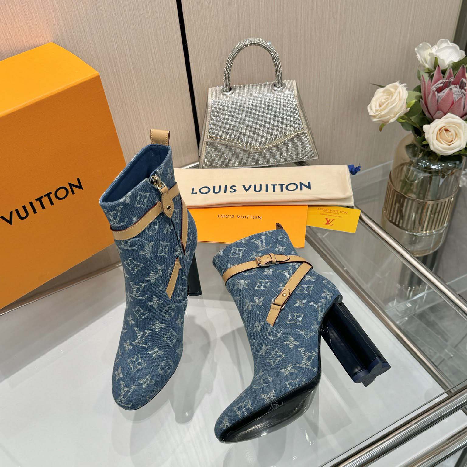 Louis Vuitton Silhouette Ankle Boot - FashionPlug