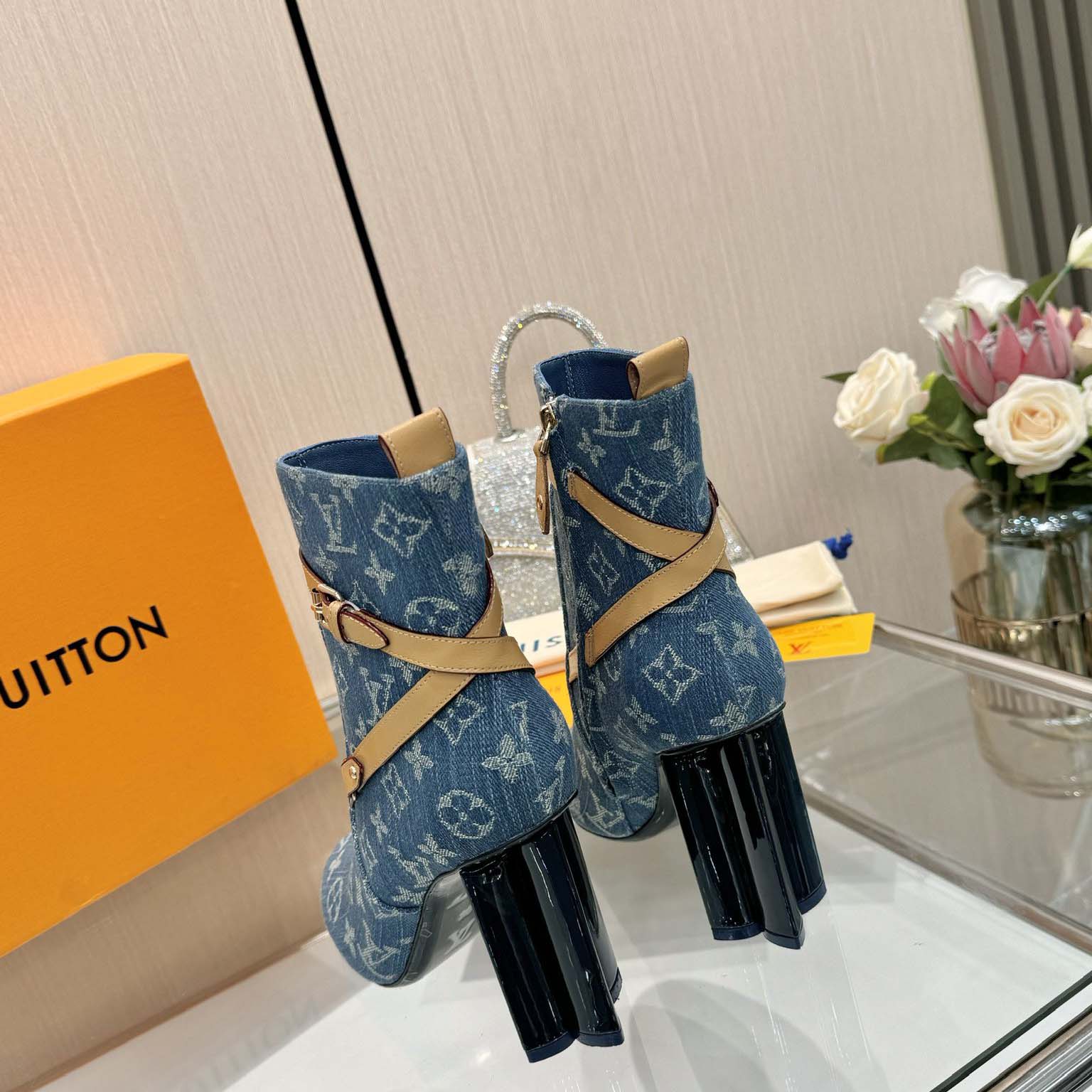 Louis Vuitton Silhouette Ankle Boot - FashionPlug