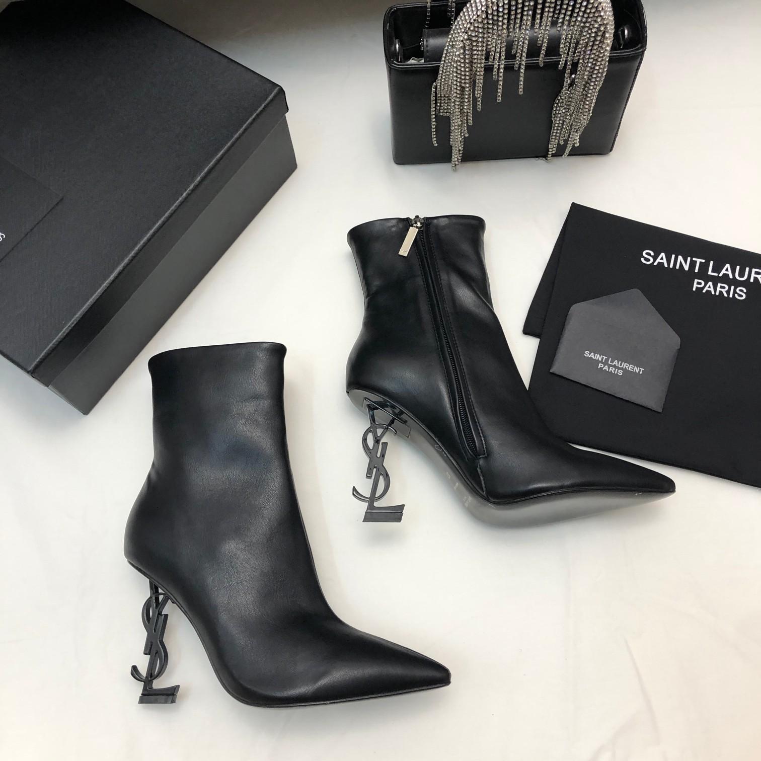 Saint Laurent Ankle Boots - FashionPlug