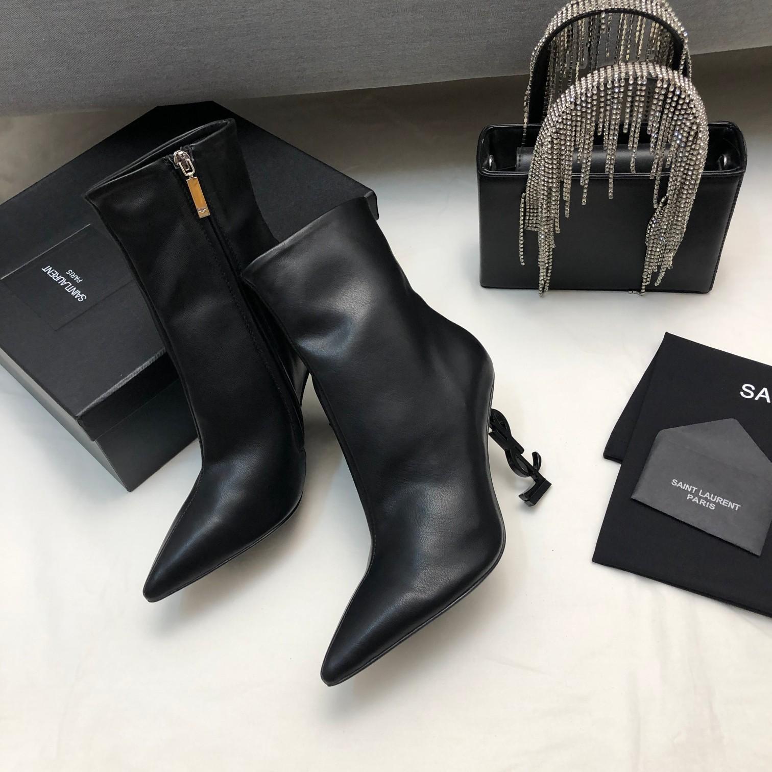 Saint Laurent Ankle Boots - FashionPlug