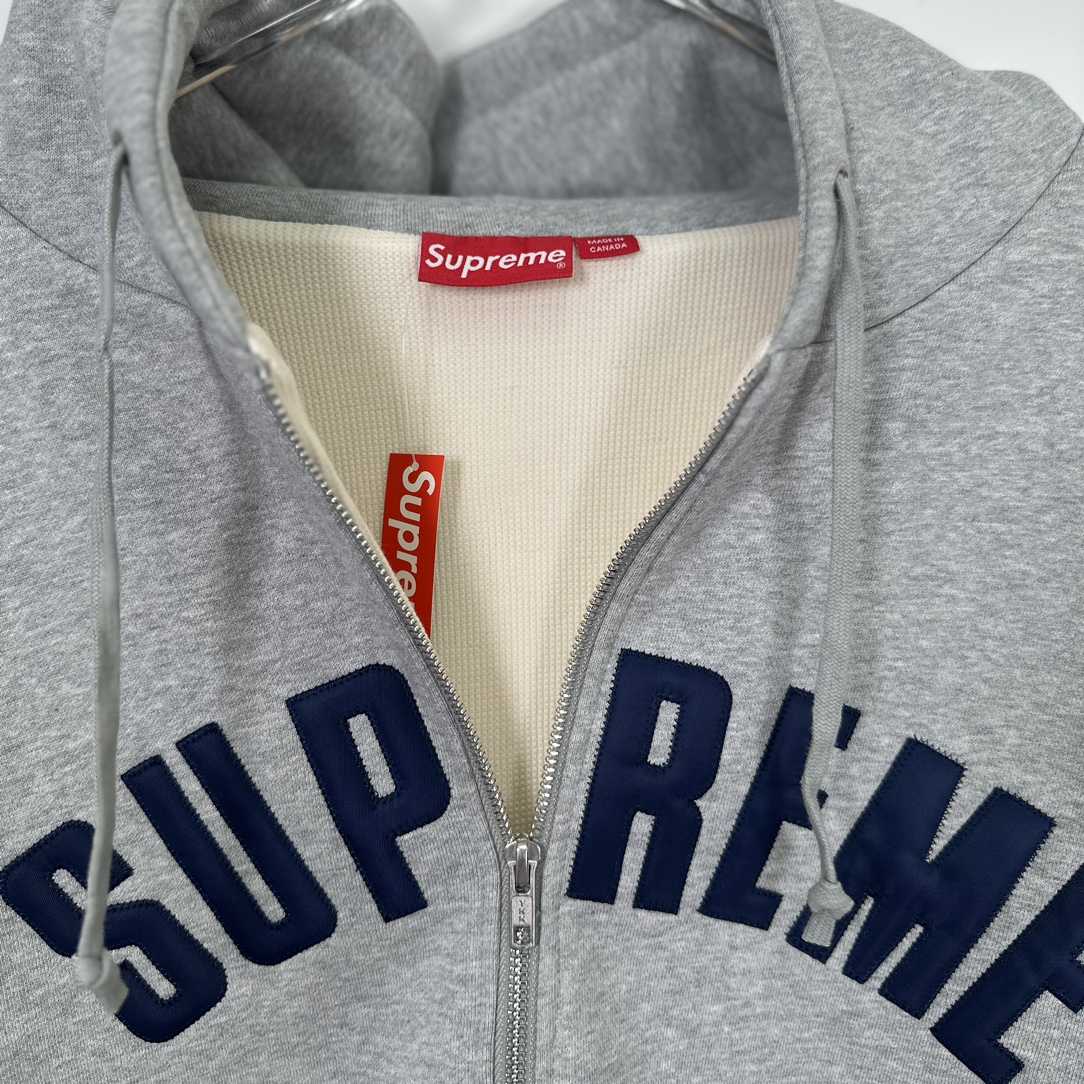 Supreme Arc Thermal Zip Up Hooded Sweatshirt - FashionPlug