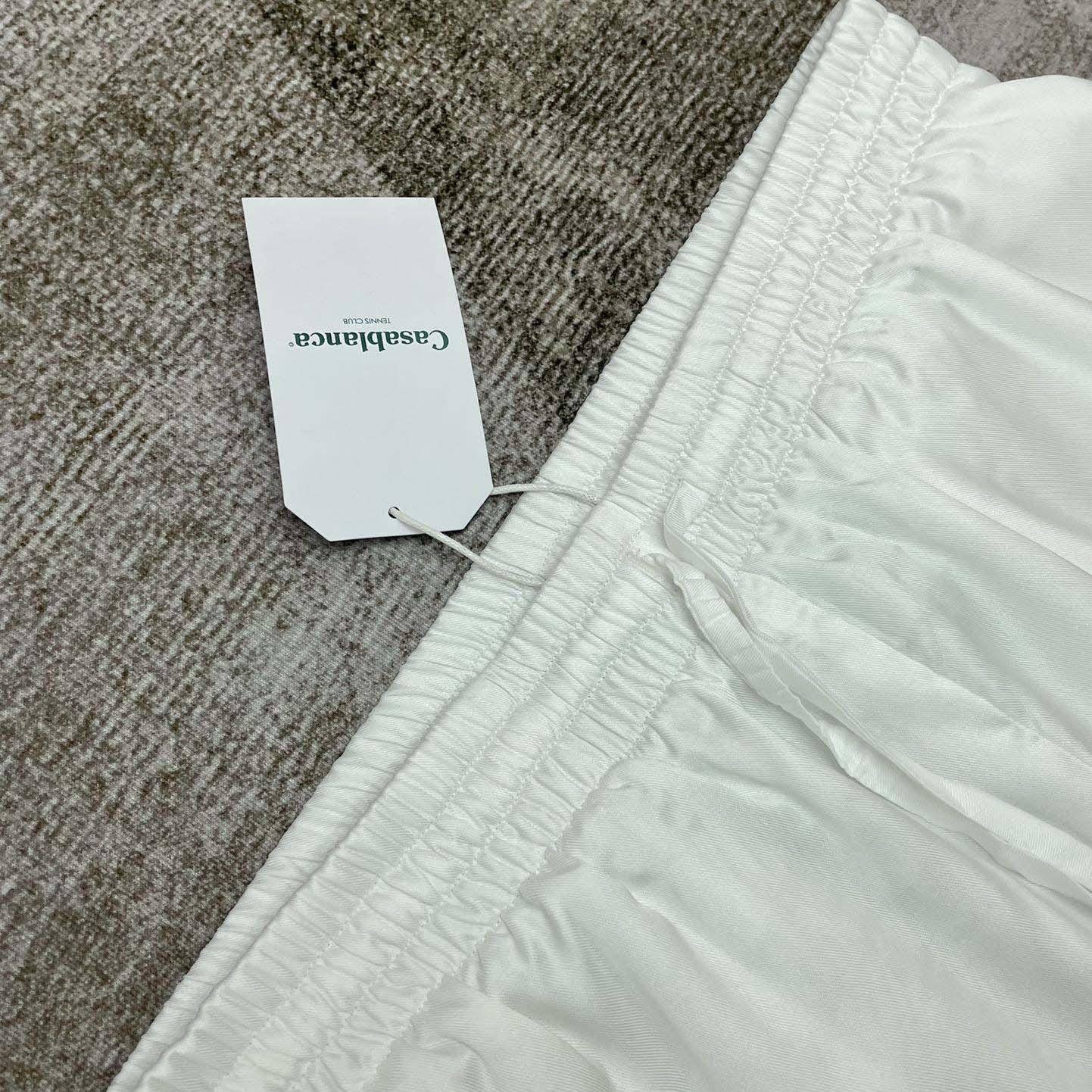 Casablanca Silk Bermuda Shorts   CA3515 - FashionPlug