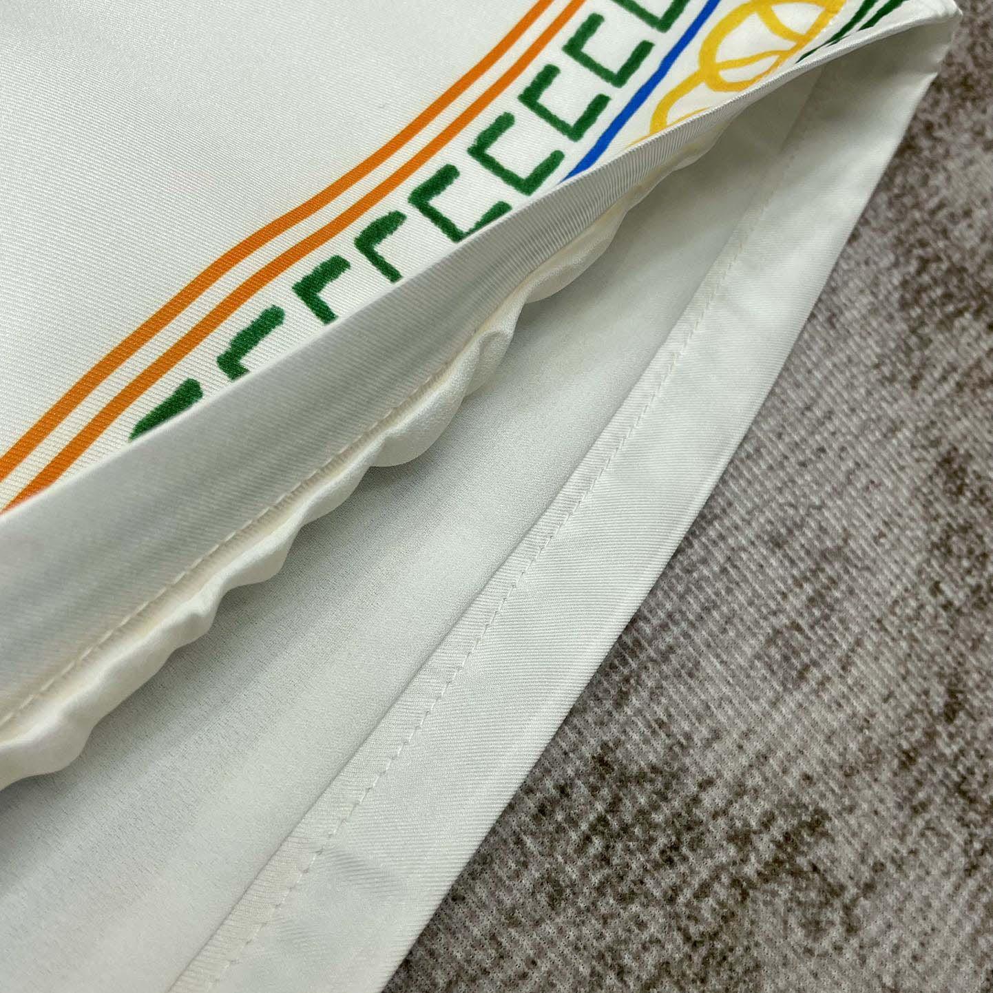 Casablanca Silk Bermuda Shorts   CA3515 - FashionPlug