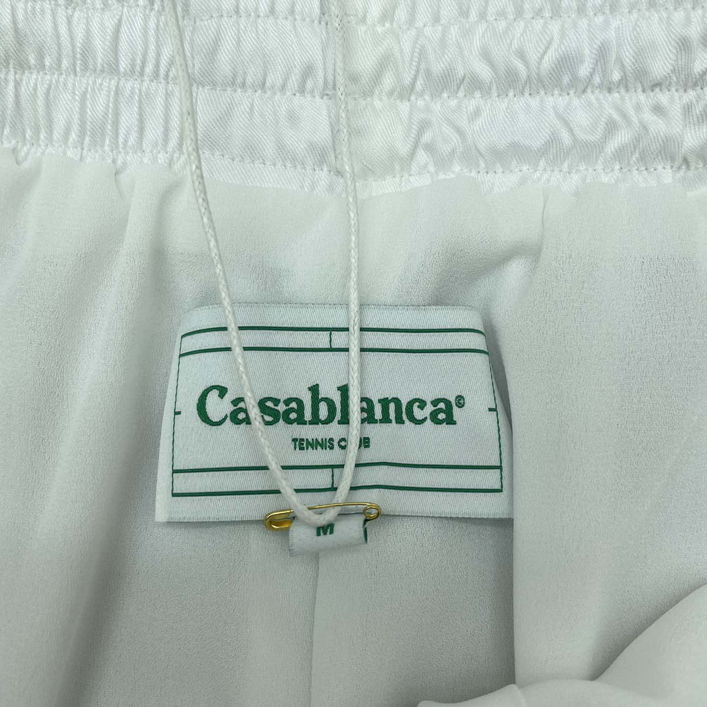 Casablanca Silk Bermuda Shorts   CA3515 - FashionPlug