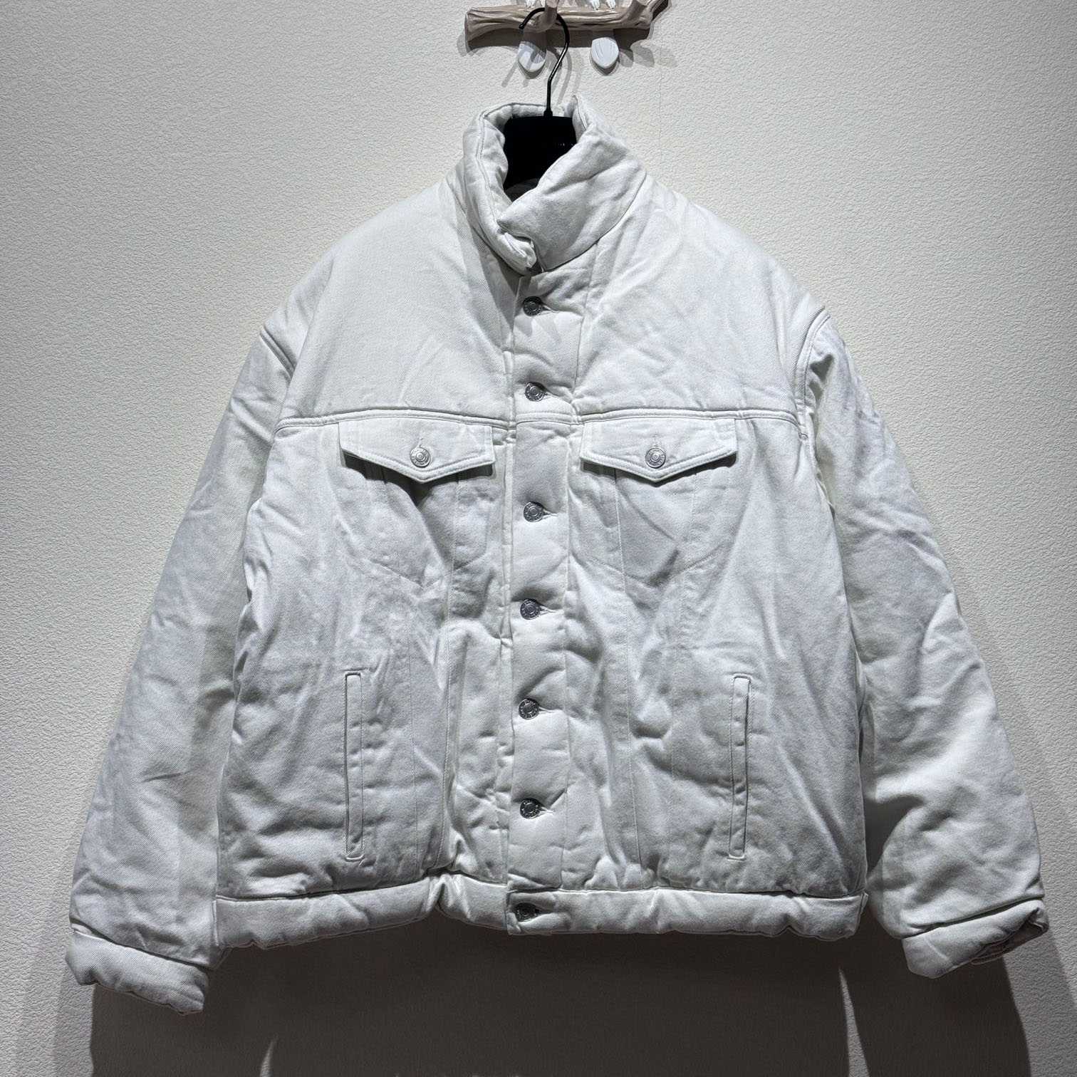 Balenciaga Jacket 'Cream' - FashionPlug