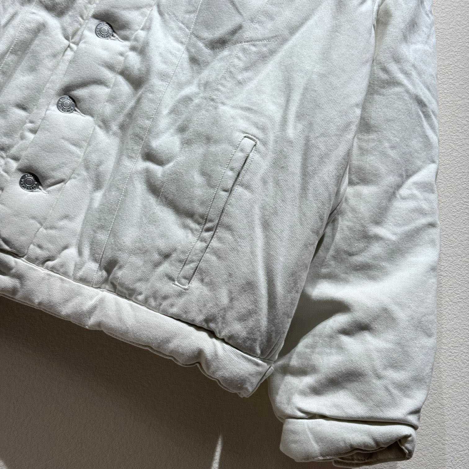 Balenciaga Jacket 'Cream' - FashionPlug