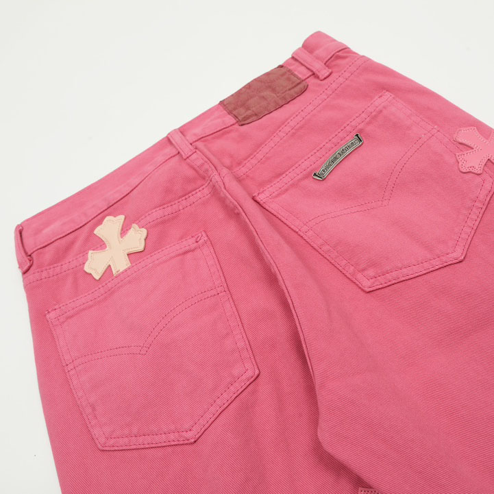 Chrome hearts X SexRecords Jeans - FashionPlug