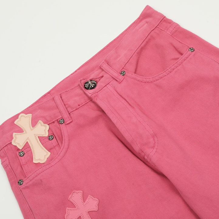 Chrome hearts X SexRecords Jeans - FashionPlug