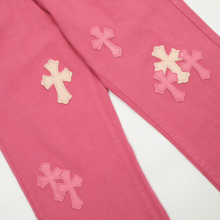 Chrome hearts X SexRecords Jeans - FashionPlug