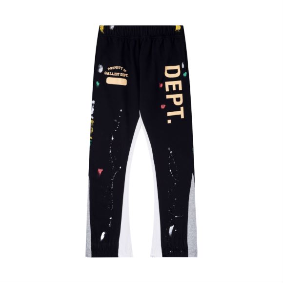 Gallery Dept Flared Sweatpants - FashionPlug
