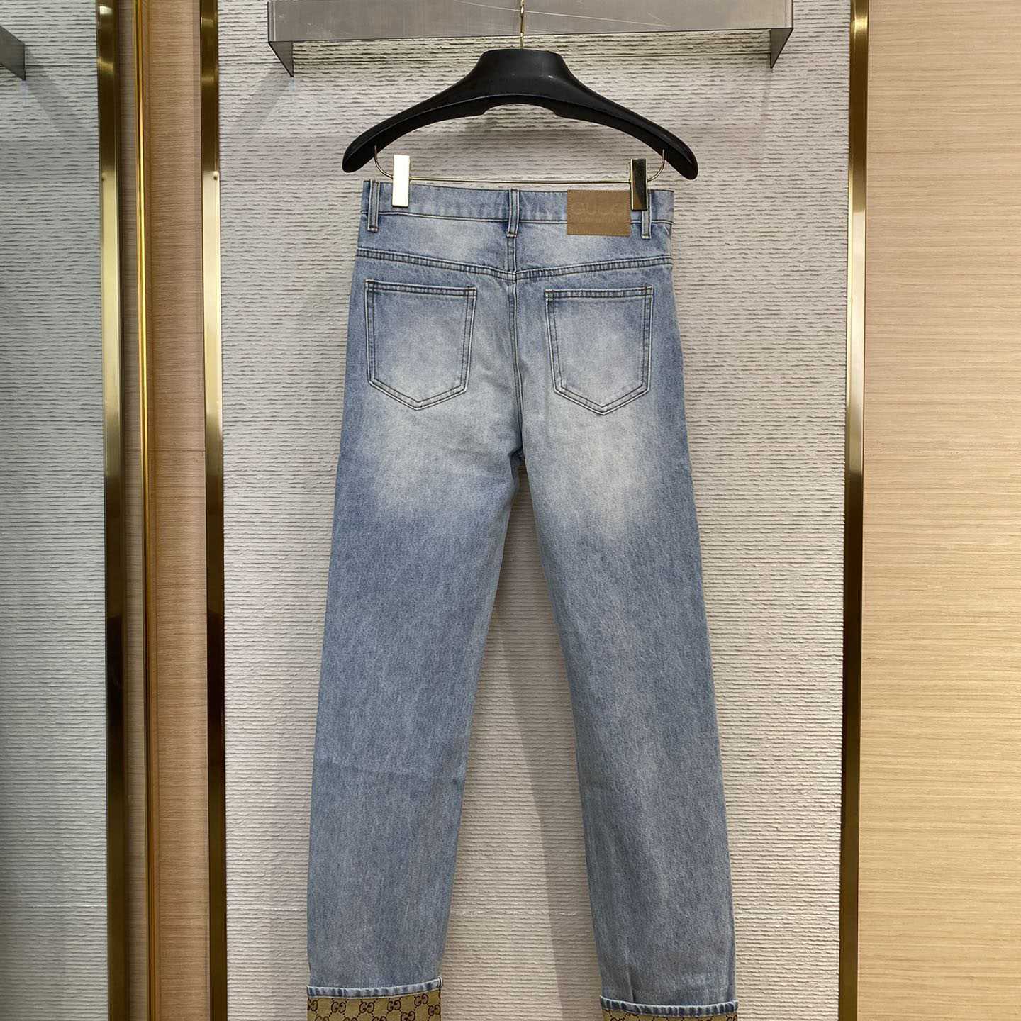 Gucci Mid-rise Straight-leg Jeans - FashionPlug