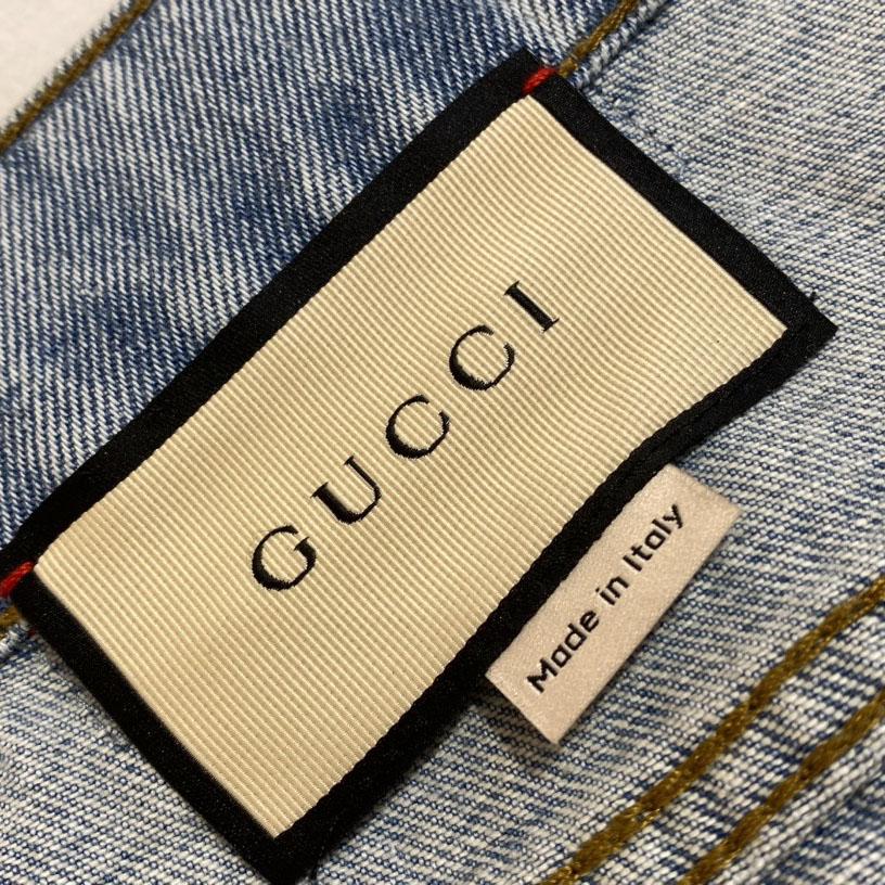 Gucci Mid-rise Straight-leg Jeans - FashionPlug