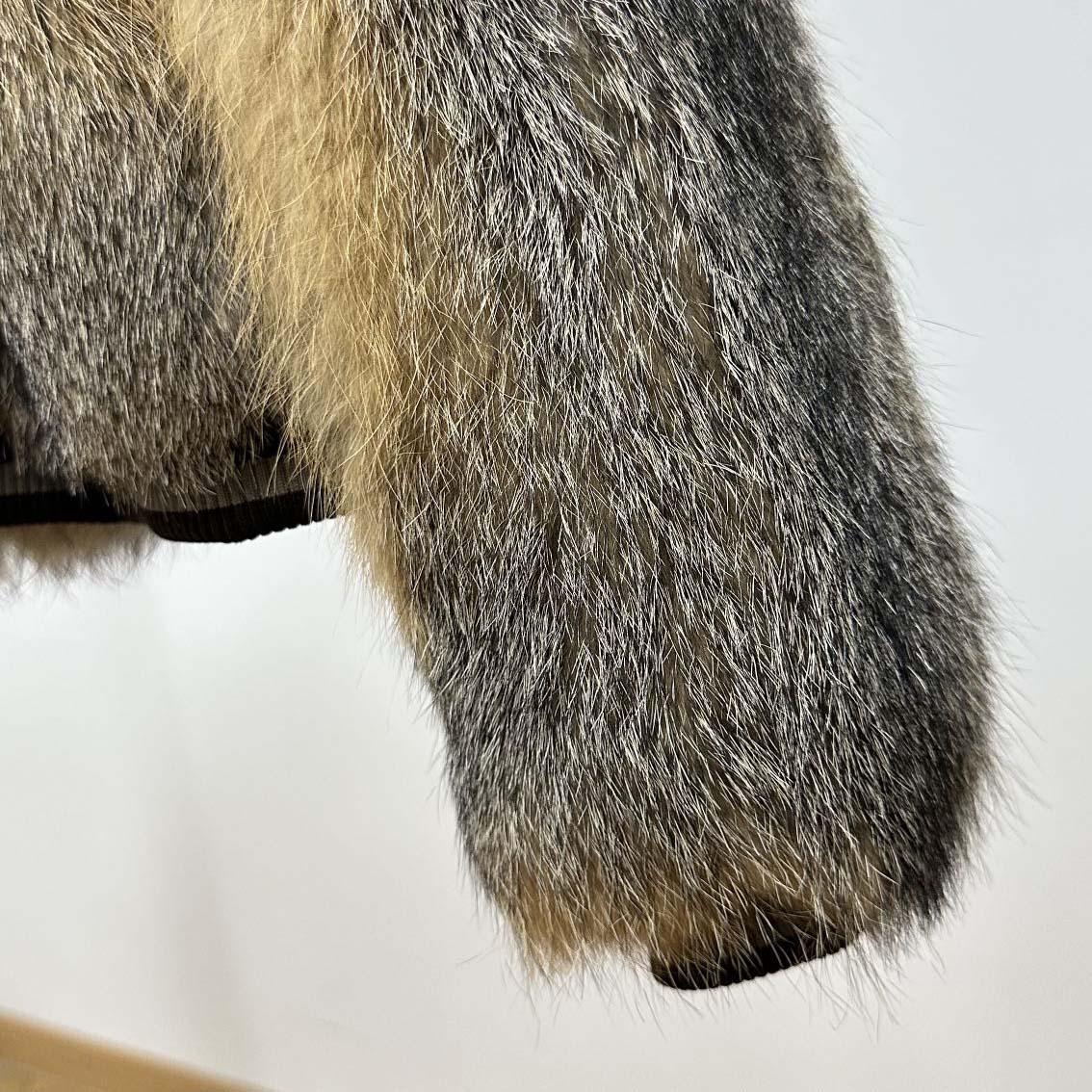Louis Vuitton Fox Fur Bomber  1AFXBD - FashionPlug