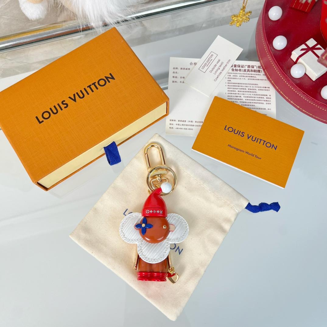 Louis Vuitton Vivienne Xmas Bag Charm And Key Holder  M02212 - FashionPlug