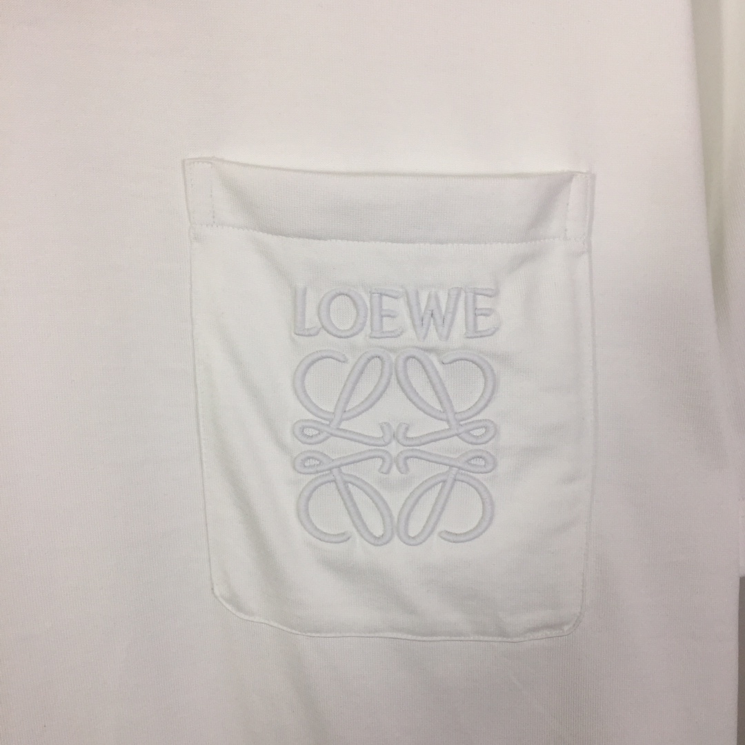Loewe Loose Fit T-shirt In Cotton - FashionPlug