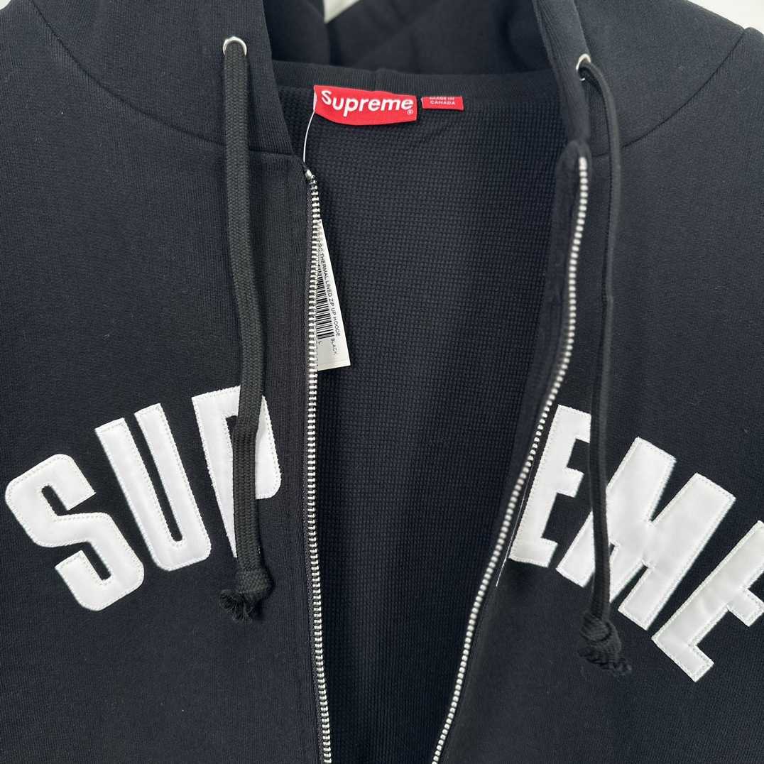 Supreme Arc Thermal Zip Up Hooded Sweatshirt - FashionPlug