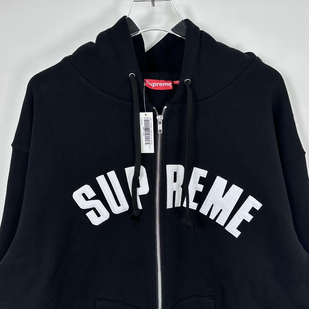 Supreme Arc Thermal Zip Up Hooded Sweatshirt - FashionPlug