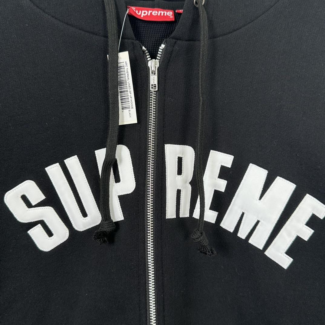 Supreme Arc Thermal Zip Up Hooded Sweatshirt - FashionPlug