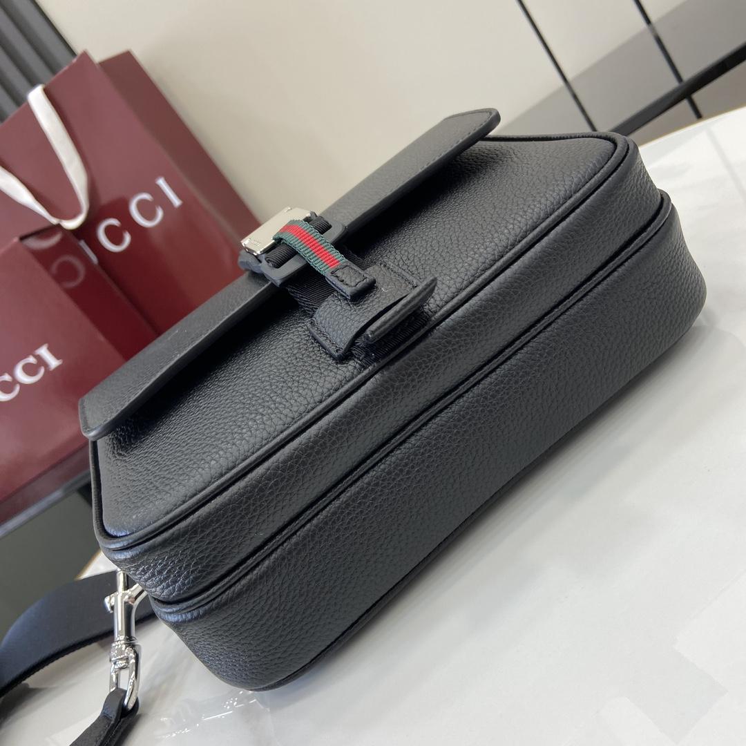 Gucci Small Crossbody Bag With Web - FashionPlug