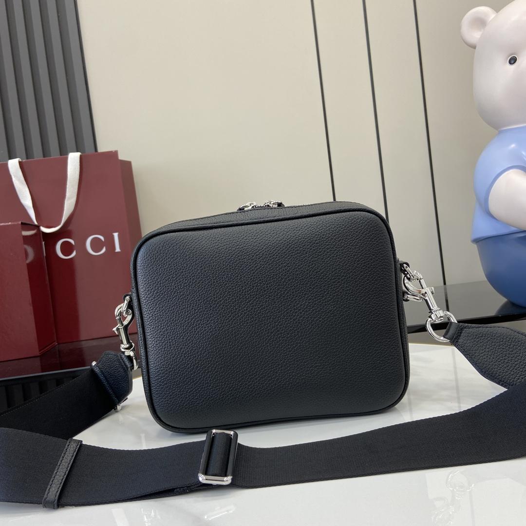 Gucci Small Crossbody Bag With Web - FashionPlug
