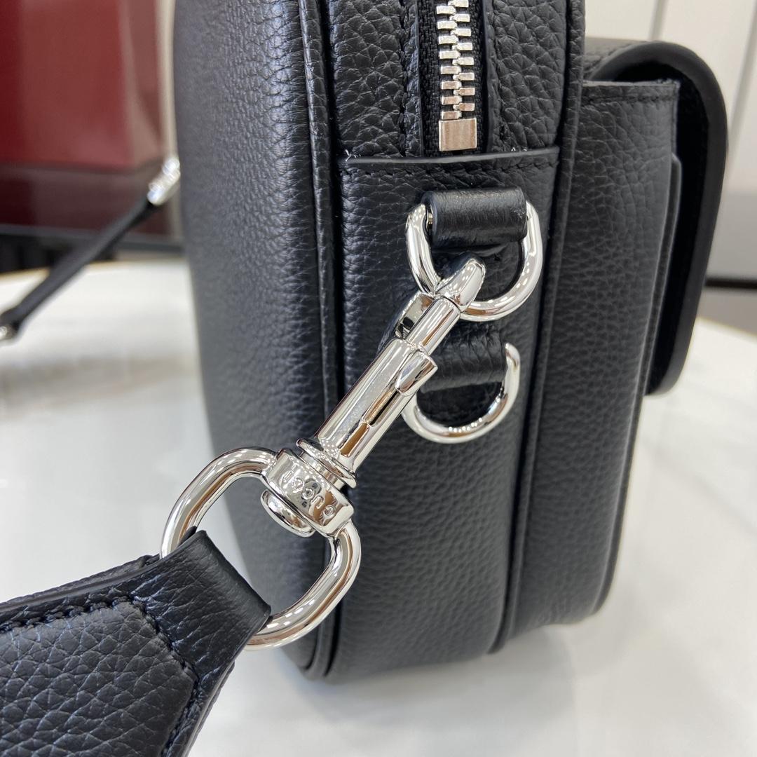 Gucci Small Crossbody Bag With Web - FashionPlug