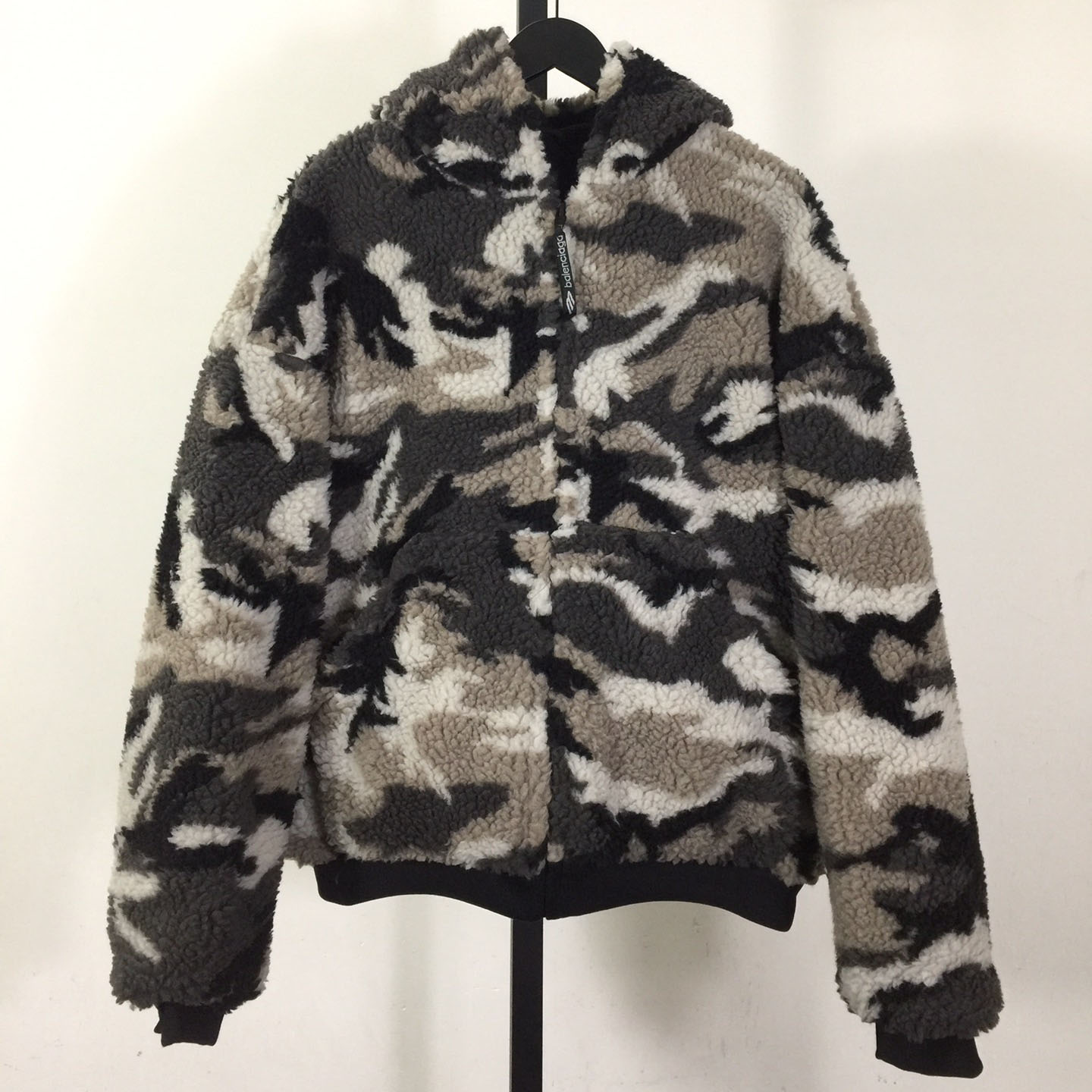 Balenciaga Ski Zip-Up Hoodie In Grey - FashionPlug