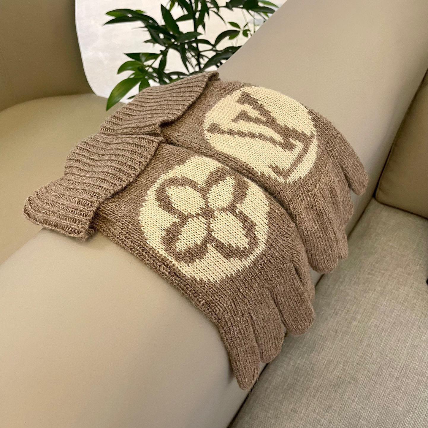 Louis Vuitton LV Medallion Gloves - FashionPlug