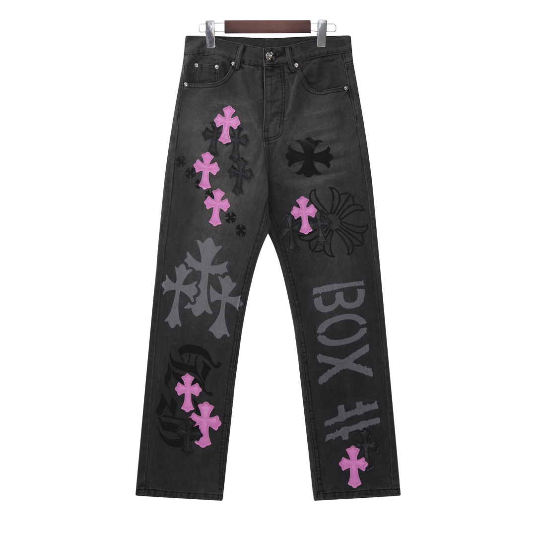 Chrome Heart Jeans - FashionPlug