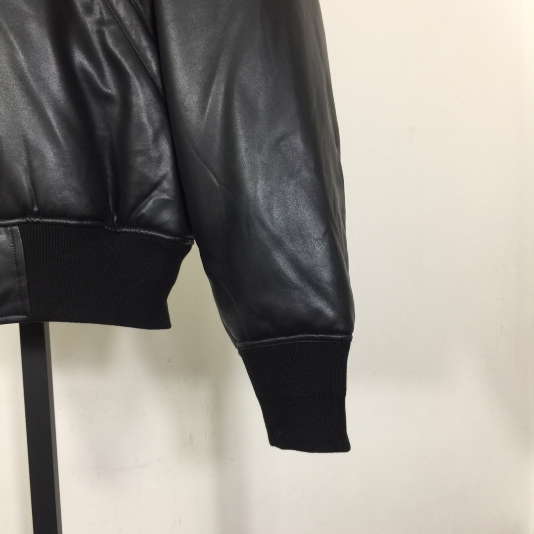 Balenciaga Leather Jacket - FashionPlug