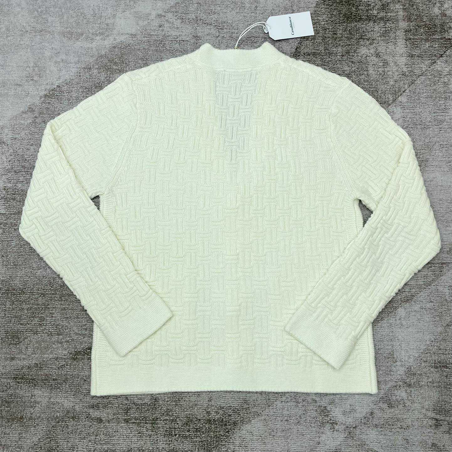 Casablanca Column Stitch Cardigan     D0082 - FashionPlug