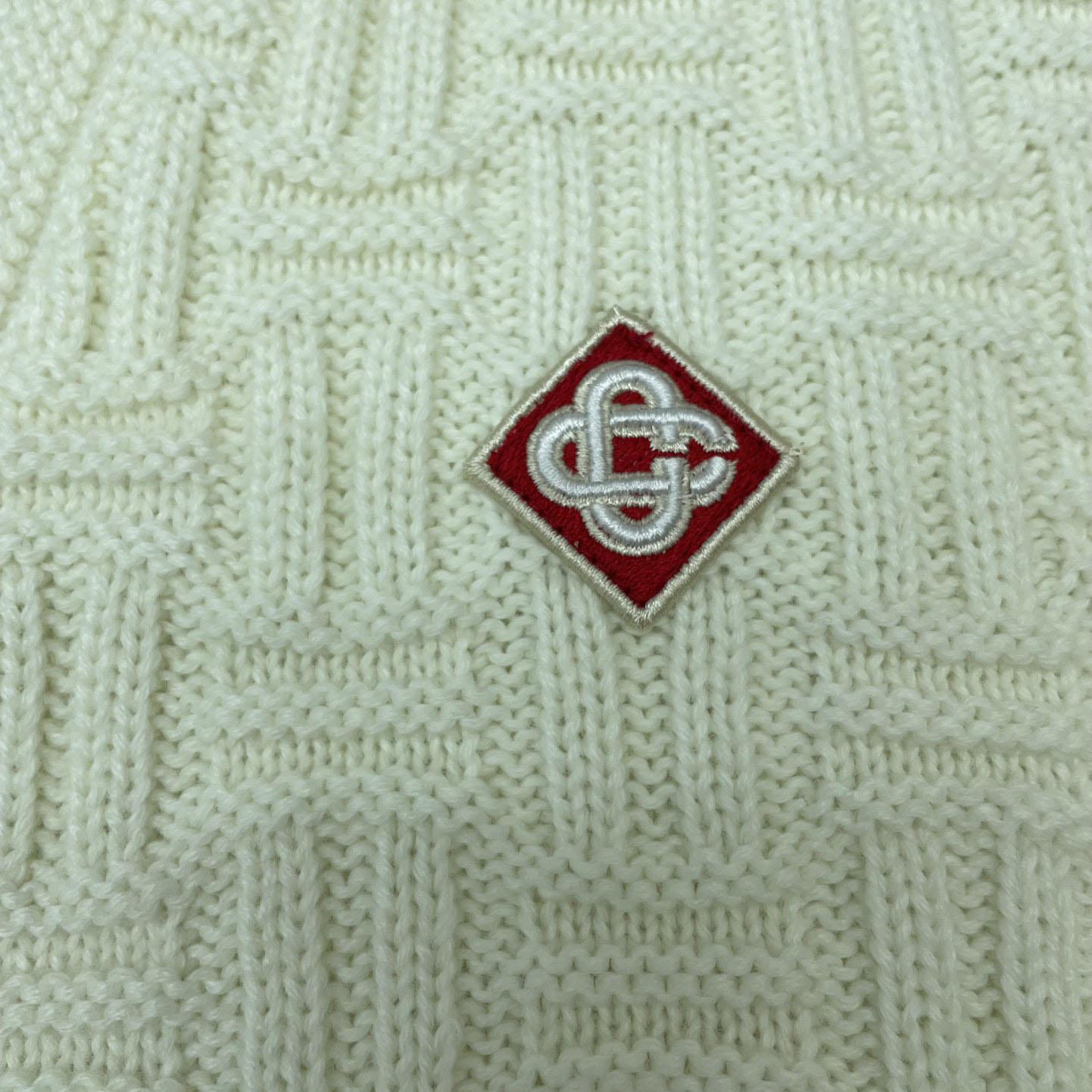 Casablanca Column Stitch Cardigan     D0082 - FashionPlug
