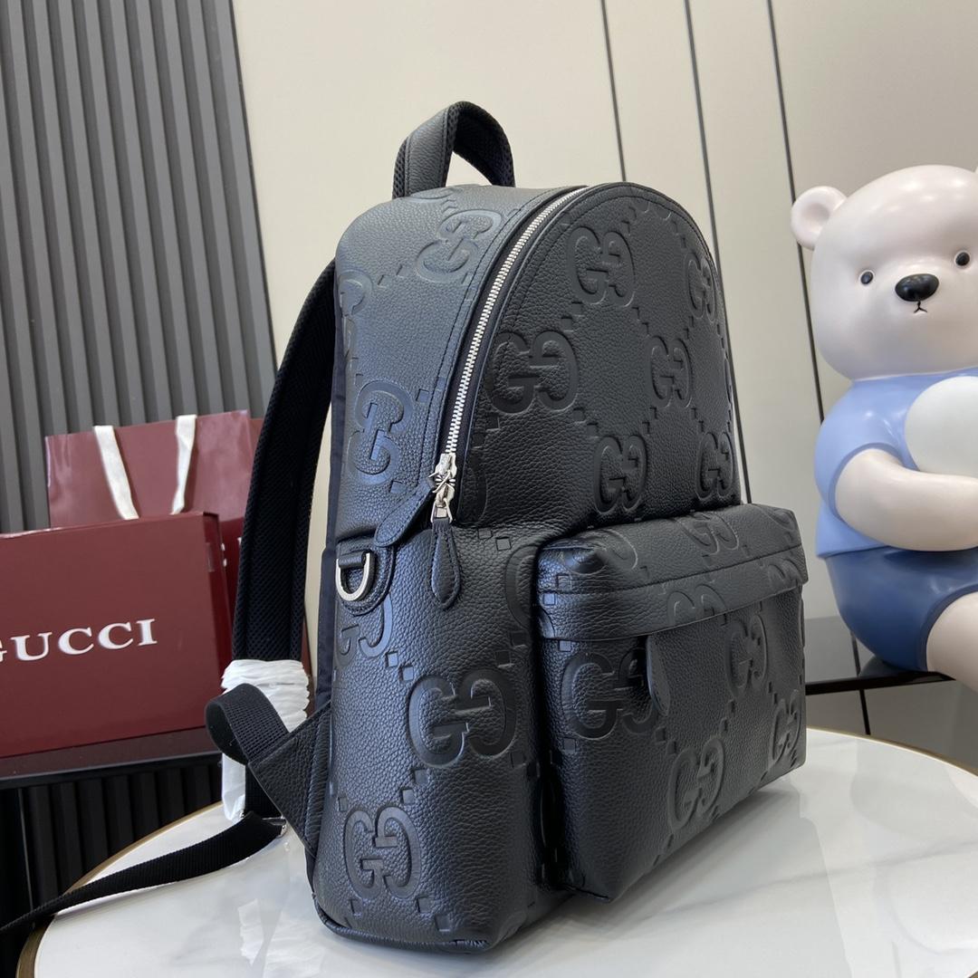 Gucci Medium Jumbo GG Backpack - FashionPlug
