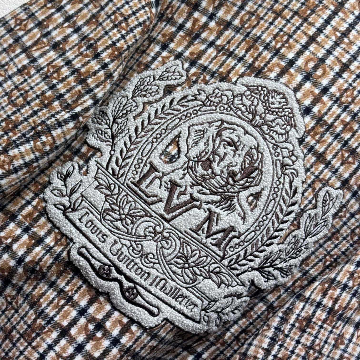 Louis Vuitton Monogram Wool Harrington Blouson   1AGIP6 - FashionPlug