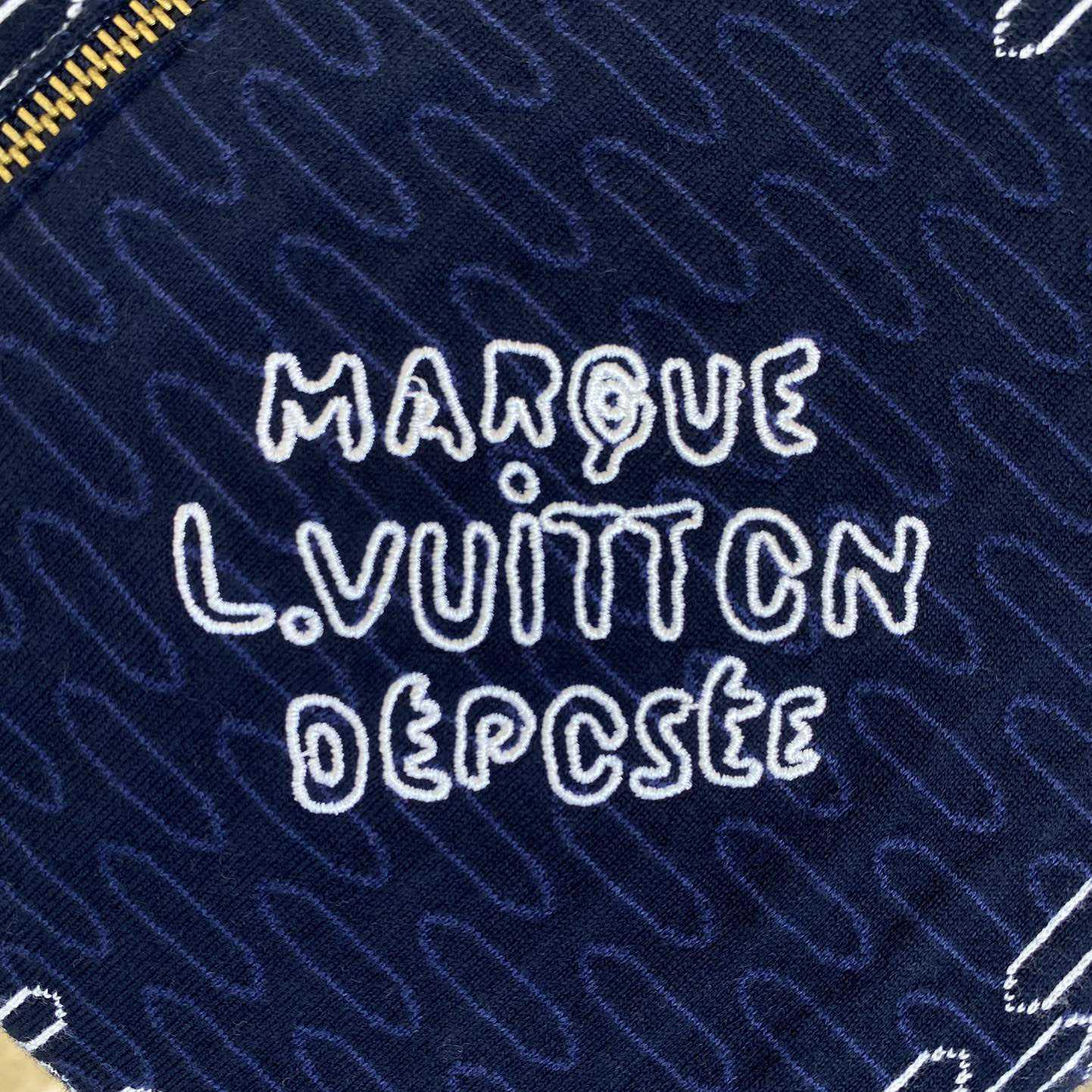 Louis Vuitton Damier Quilted Cotton Bomber  1AFXOP - FashionPlug