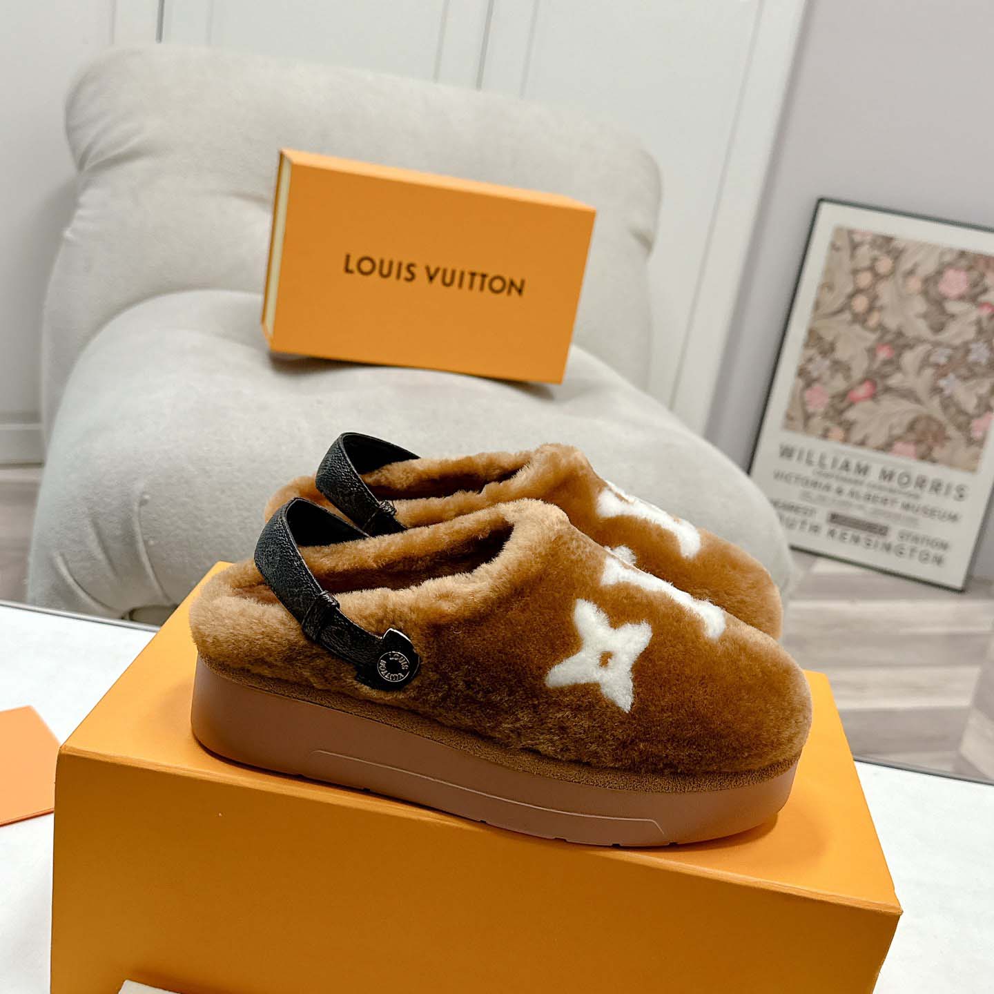 Louis Vuitton Aspen Platform Clog           - FashionPlug