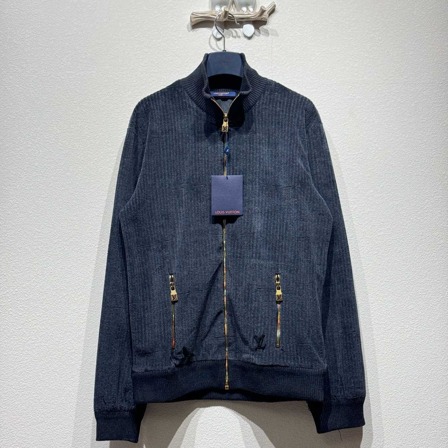Louis Vuitton LV x Park Seo-Bo Cotton Velvet Tracktop   - FashionPlug