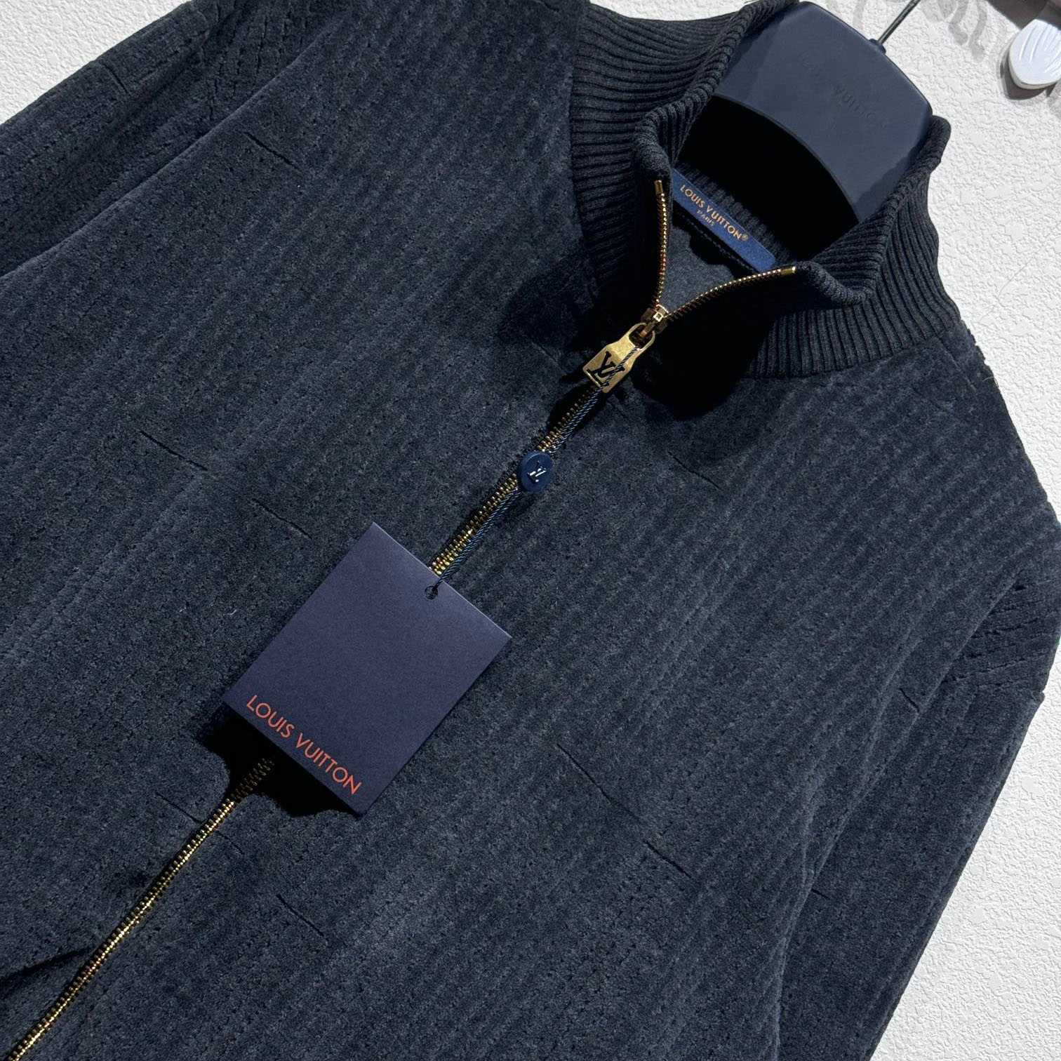 Louis Vuitton LV x Park Seo-Bo Cotton Velvet Tracktop   - FashionPlug
