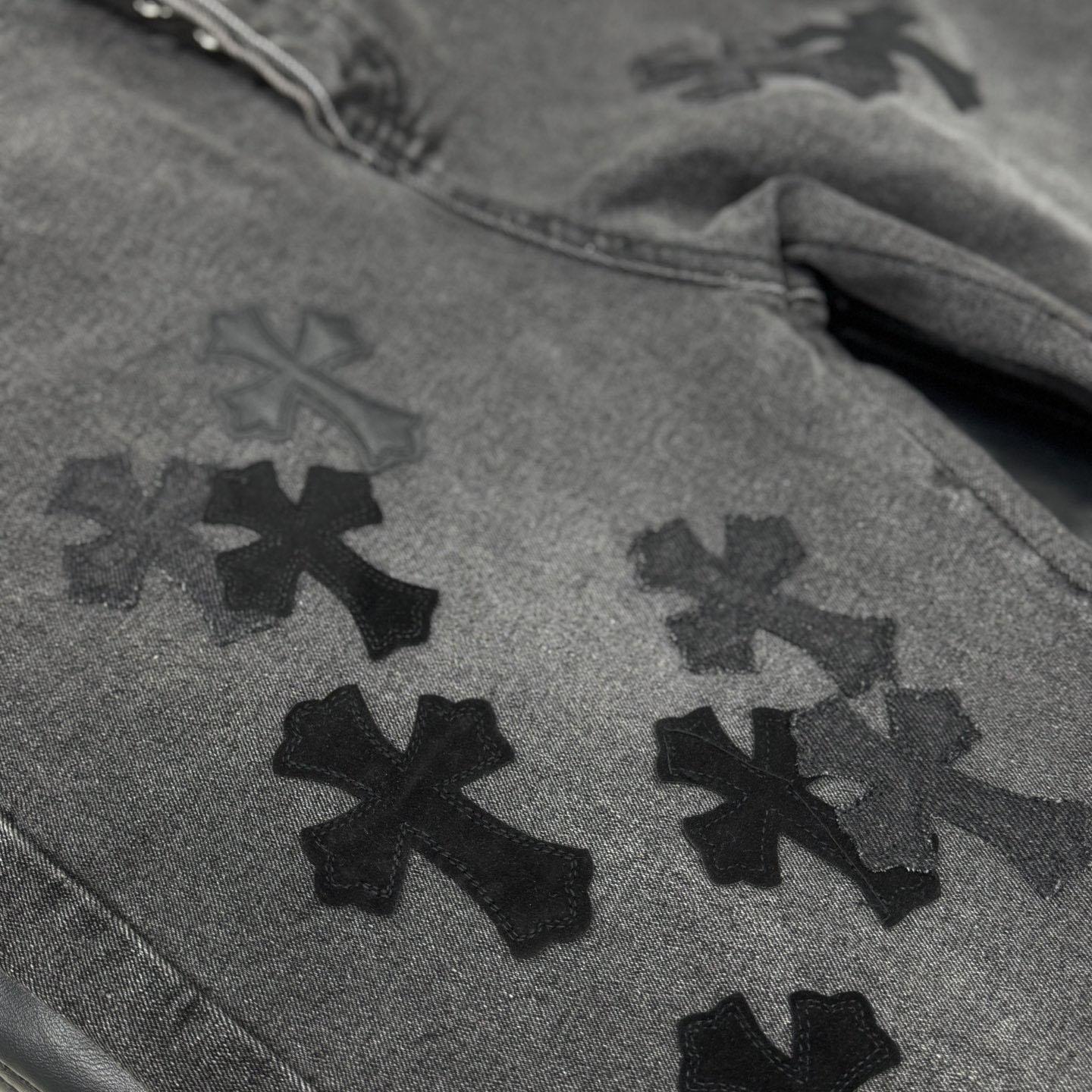 Chrome Heart X SexRecords Jeans - FashionPlug