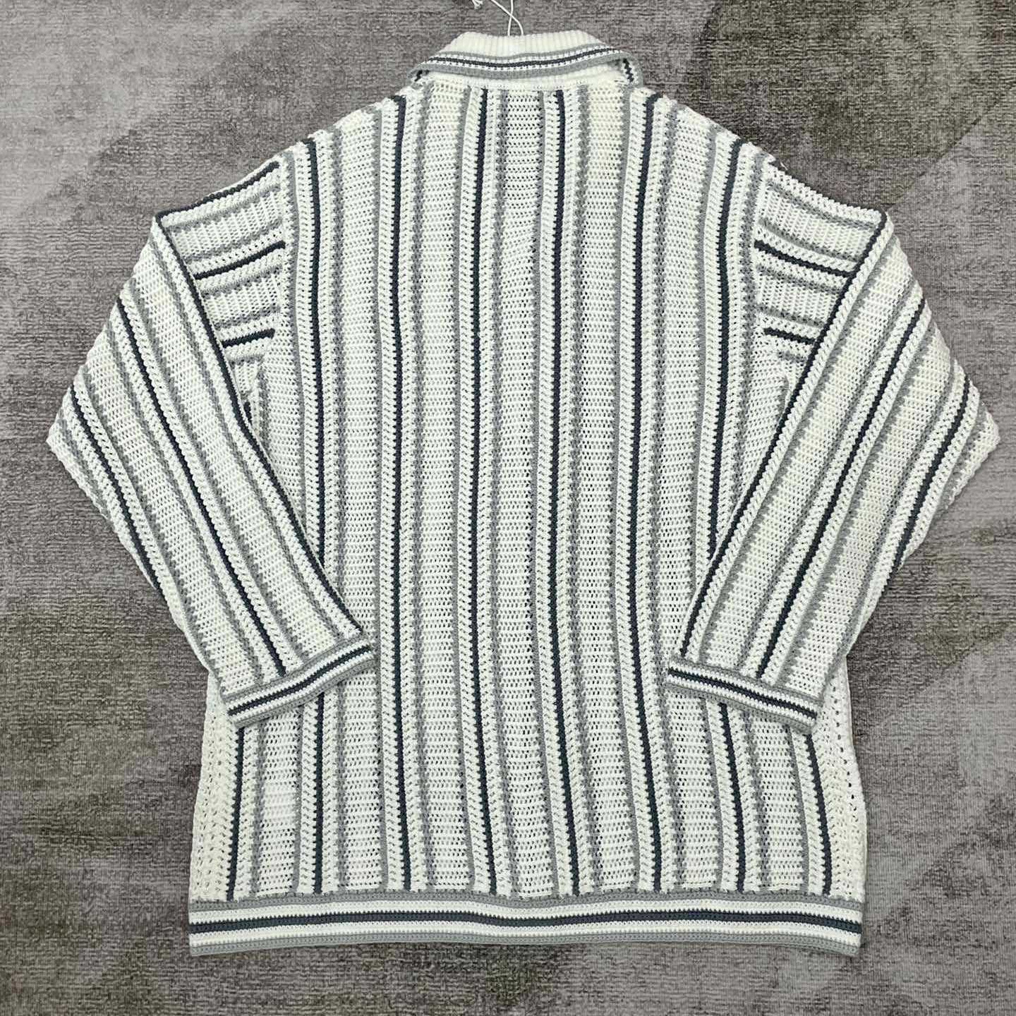 Casablanca Crochet Textured Cardigan   Z6003 - FashionPlug