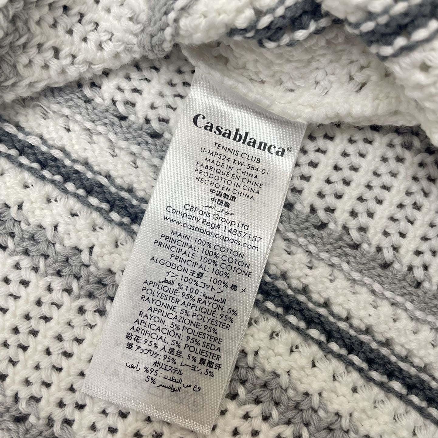 Casablanca Crochet Textured Cardigan   Z6003 - FashionPlug