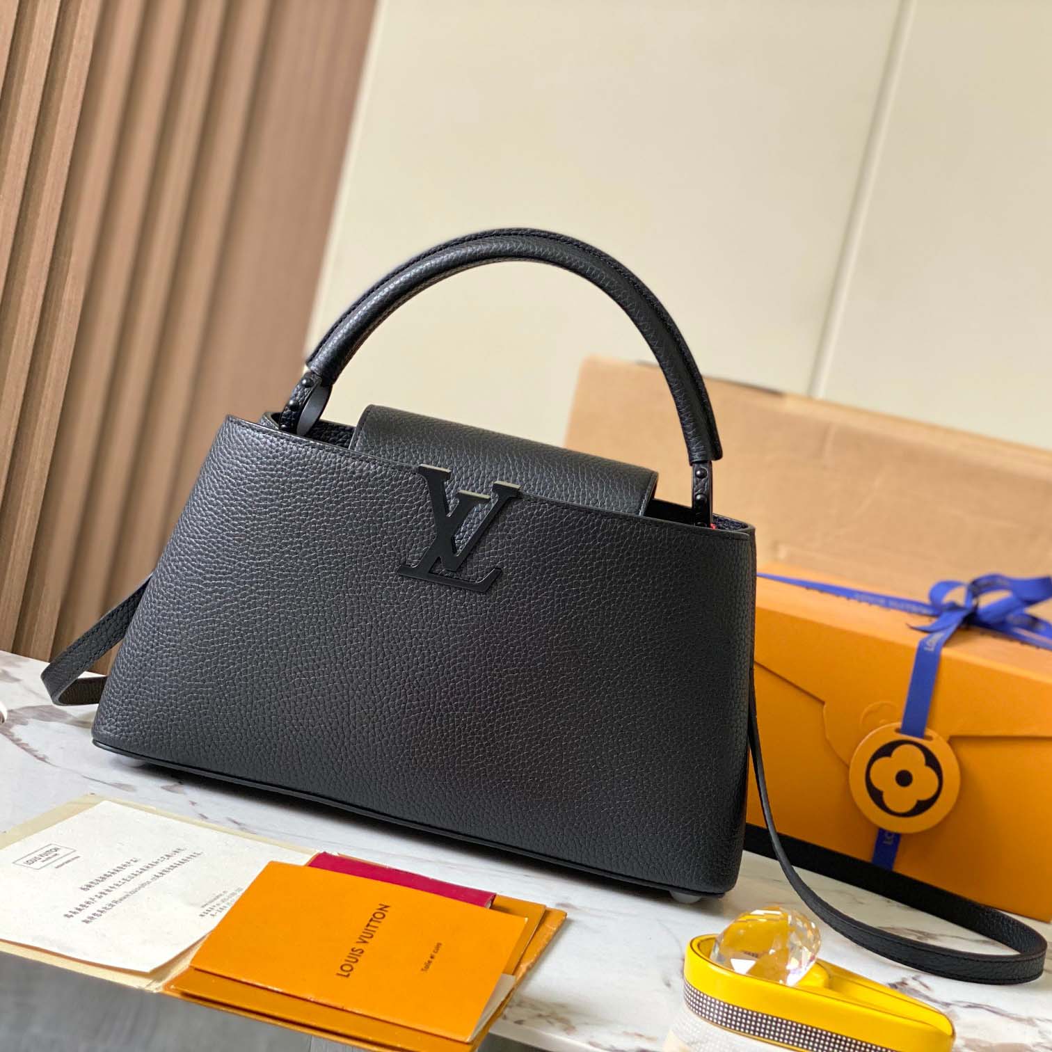 Louis Vuitton Capucines East-West MM  M23947 - FashionPlug
