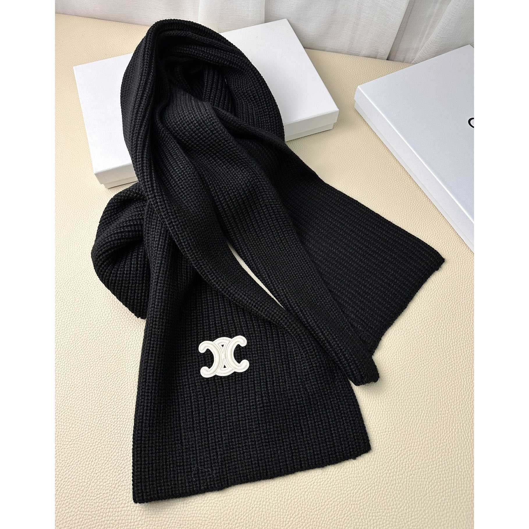 Celine Triomphe Scarf  - FashionPlug