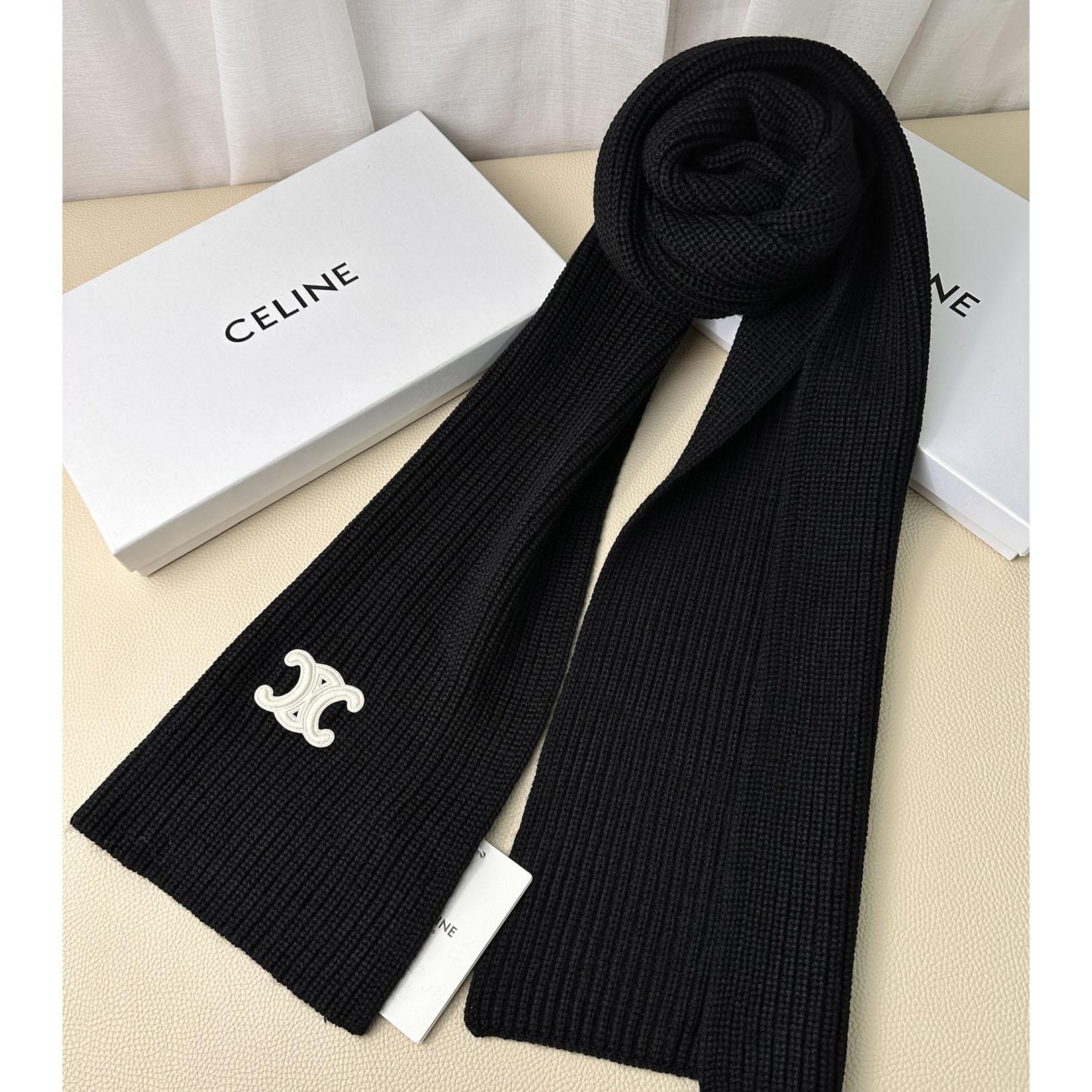 Celine Triomphe Scarf  - FashionPlug